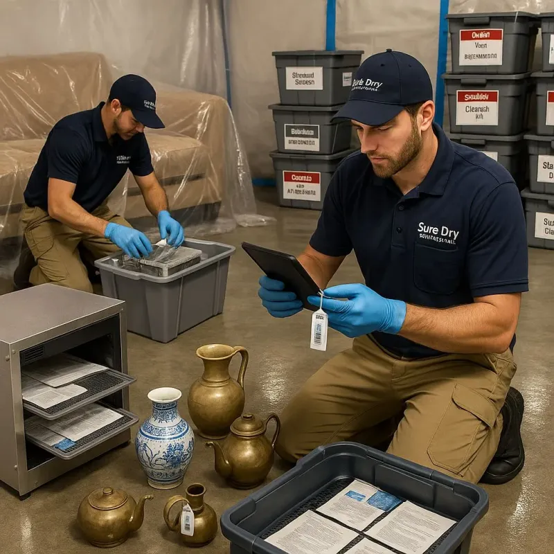 Content Protection and Restoration process in Ashford, WI