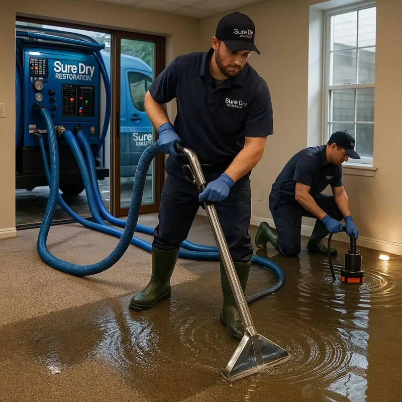 Water Extraction and Removal process in Ashford, WI